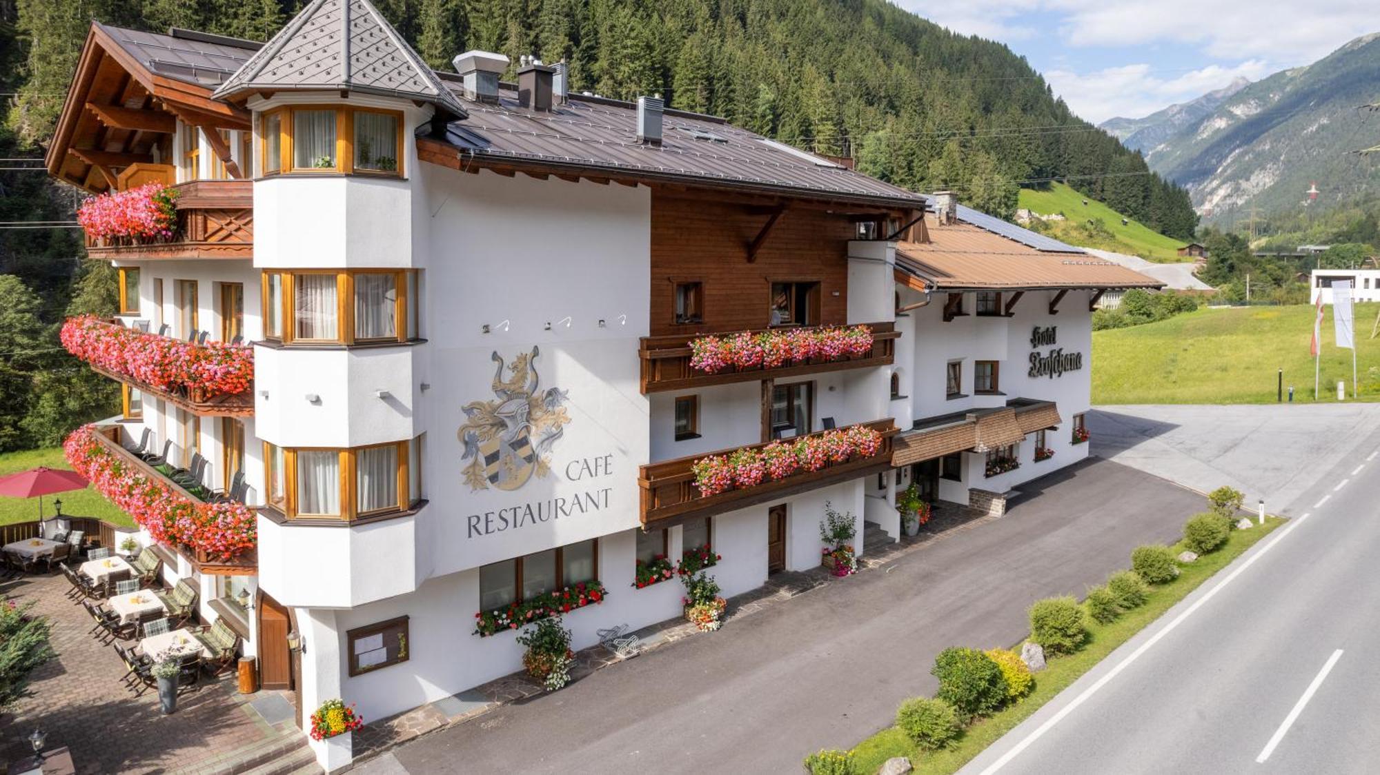Hotel Troschana Flirsch Exteriér fotografie